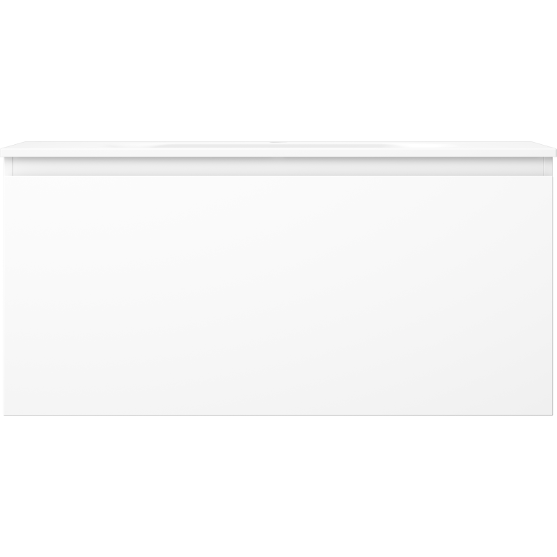 Mexen Orio kúpeľňová skrinka 100 cm s umývadlom Vela, 1 zásuvka, biela matná - 91A10-10047-1-BF01-W23M01