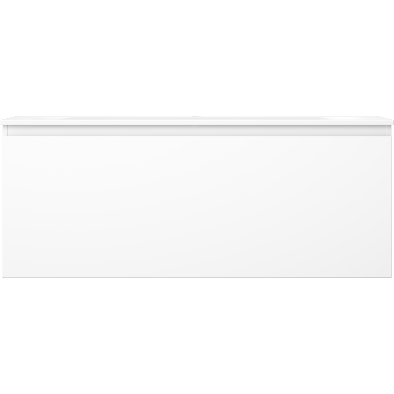 Mexen Orio kúpeľňová skrinka 120 cm s umývadlom Vela, 1 zásuvka, biela matná - 91A10-12047-1-BF01-W23M01