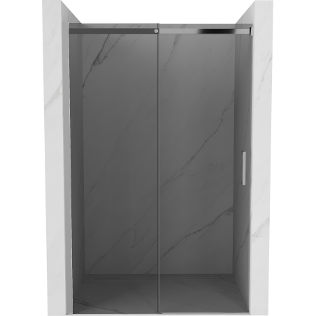 Mexen Omega sprchové posuvné dvere 160 cm, grafit, chróm - 825-160-000-01-40