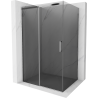 Mexen Omega sprchovací kút posuvný 120 x 90 cm, grafit, chróm - 825-120-090-01-40