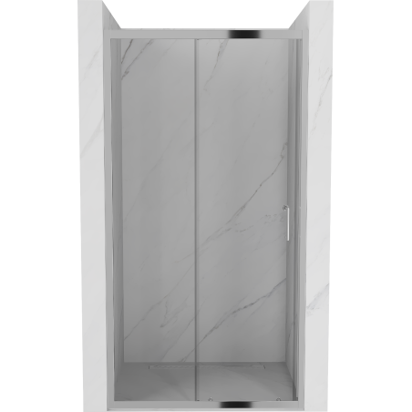 Mexen Apia sprchové dvere posuvné 125 cm, transparentné, chróm - 845-125-000-01-00