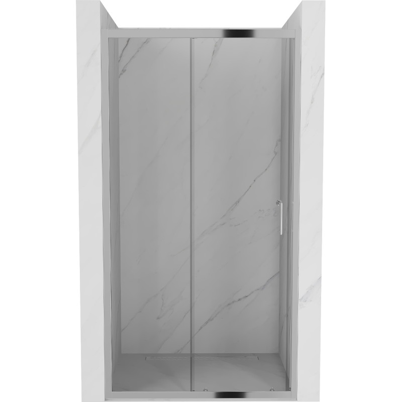 Mexen Apia posuvné sprchové dvere 140 cm, transparentné, chróm - 845-140-000-01-00