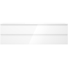 Mexen Orio kúpeľňová skrinka 160 cm s umývadlom Otis, 2 zásuvky, biely lesk - 91A10-16047-2-BFF00-W18M00