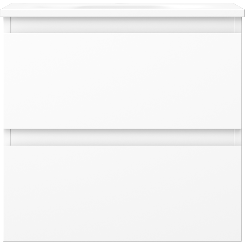 Mexen Orio kúpeľňová skrinka 50 cm s umývadlom Vela, 2 zásuvky, biela matná - 91A10-05047-2-BFF01-W23M01