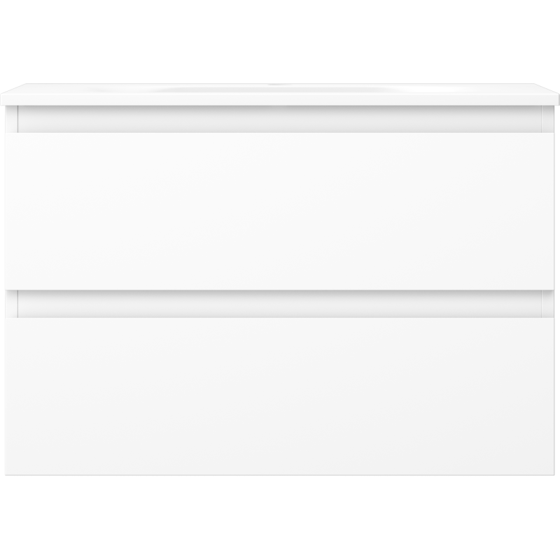 Mexen Orio kúpeľňová skrinka 70 cm s umývadlom Vela, 2 zásuvky, biela matná - 91A10-07047-2-BFF01-W23M01