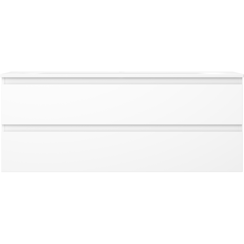 Mexen Orio kúpeľňová skrinka 120 cm s umývadlom Vela, 2 zásuvky, biela matná - 91A10-12047-2-BFF01-W23M01