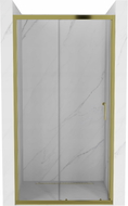Mexen Apia posuvné sprchové dvere 95 cm, transparentné, zlaté - 845-095-000-50-00