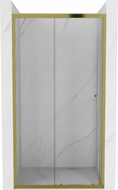 Mexen Apia posuvné sprchové dvere 95 cm, transparentné, zlaté - 845-095-000-50-00