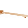 Mexen Cube nástenné sprchové rameno 40 cm ružové zlato - 79112-60