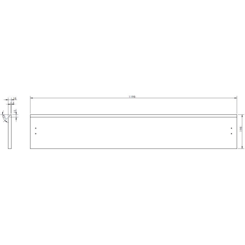 Mexen Rivel kúpeľňová skrinka 120 cm s umývadlom Vela, 2 zásuvky, ryhovaná, grafit mat/biela mat -