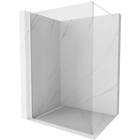 Mexen Kioto sprchová stena Walk-in 150 x 200 cm, transparentná 8 mm, biela - 800-150-101-20-00