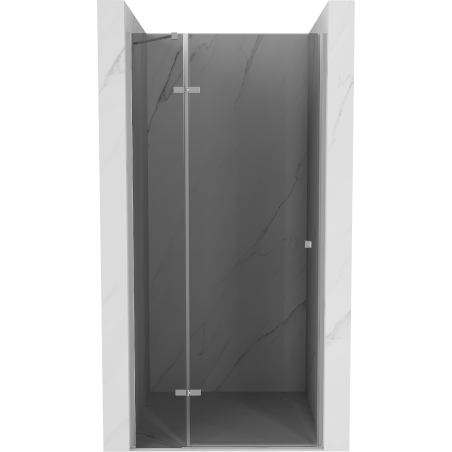 Mexen Roma sprchové dvere otváracie 90 cm, grafit, chróm - 854-090-000-01-40