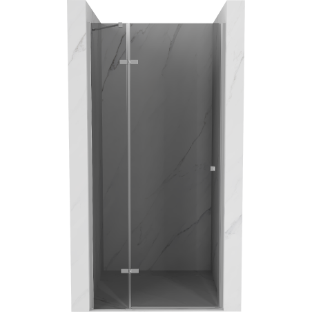 Mexen Roma sprchové dvere otváracie 120 cm, grafit, chróm - 854-120-000-01-40