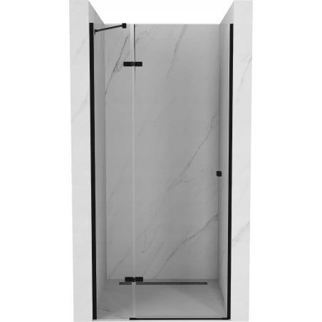Mexen Roma sprchové dvere sklopné 110 cm, transparentné, čierne - 854-110-000-70-00