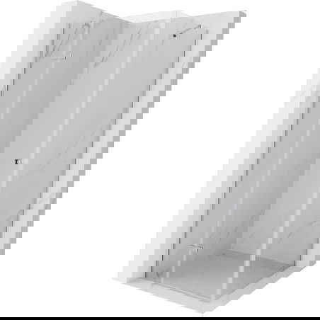 Mexen Roma sprchovací kút s dvierkami 120 x 120 cm, transparentný, chróm - 854-120-120-01-00