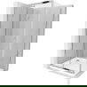 Mexen Apia sprchová kabína, posuvné dvere 100 x 100 cm, transparentnéné, chrómová + závesný bidet Flat - 840-100-100-01-00-4010