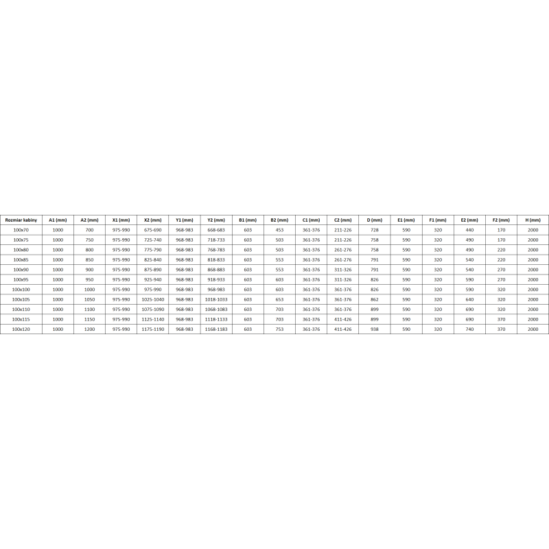 Mexen Mist L Duo sprchová kabína otváracia 100 x 100 cm, čierna mreža, čierna - 8A4L-100L-100P-70-77