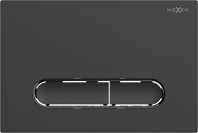 Mexen Fenix 11 tlačidlo splachovania, čierny matný - 601103