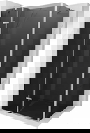 Mexen Roma sprchový kút s otočnými dverami 110 x 70 cm, grafit, chróm - 854-110-070-01-40