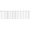Mexen Lunar sprchové dvere otváracie pravé 155 cm, priehľadné, brúsená meď - 834S-155-050-65-00-P