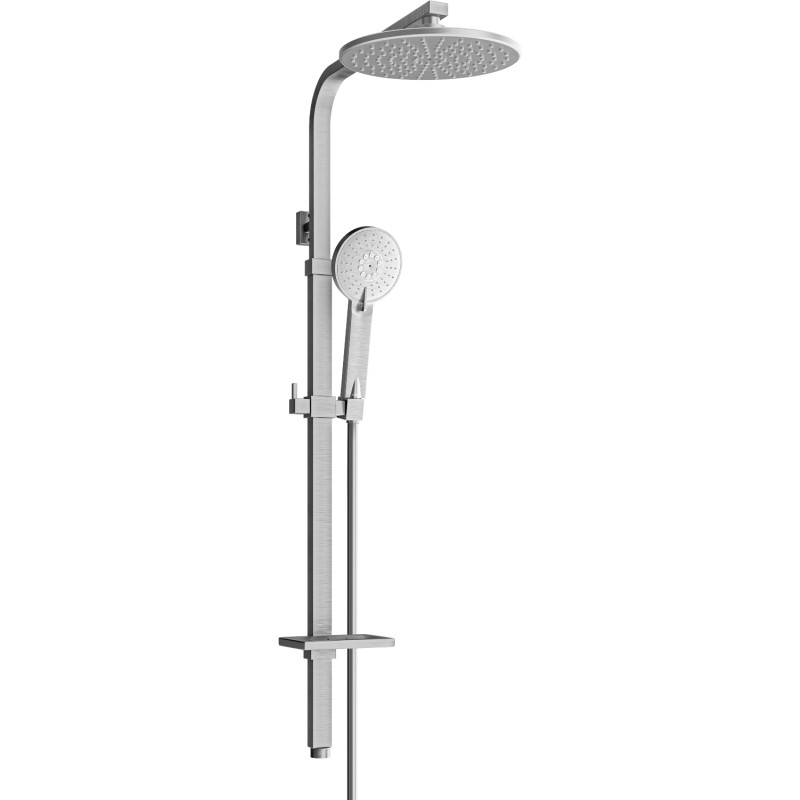 Mexen Q40 sprchový stĺp, gun gray kartáčovaný - 798404095-66