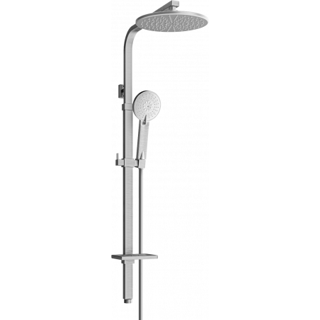 Mexen Q40 sprchový stĺp, gun gray kartáčovaný - 798404095-66