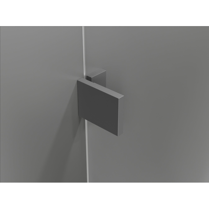 Mexen Lunar Duo sprchová kabína výklopná ľavá 120 x 110 cm, transparentná, gun metal - 834-120L-110P-95-00