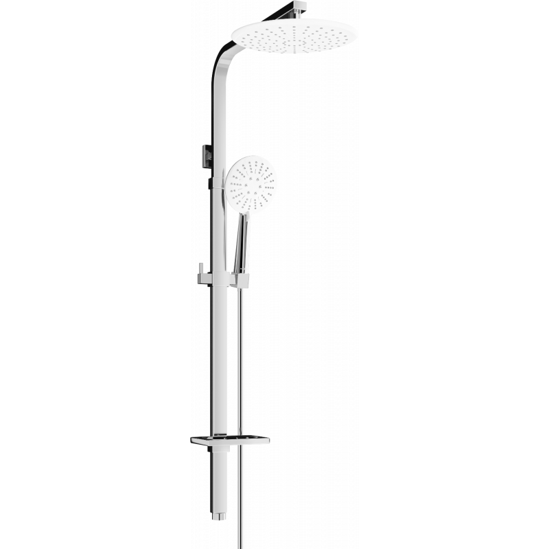 Mexen Q67 sprchový stĺp, chróm/biela - 798676795-00