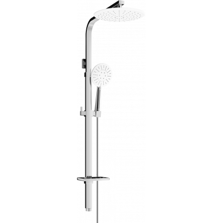 Mexen Q67 sprchový stĺp, chróm/biela - 798676795-00