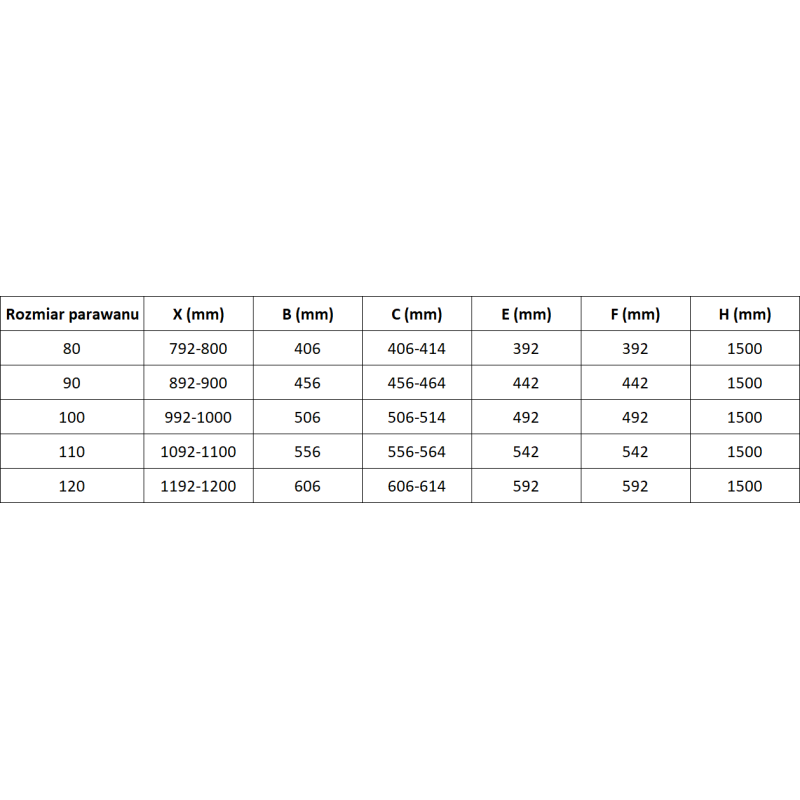 Mexen Lunar L vaňová zástená 2-krídlová ľavá 90 x 150 cm, transparentná, zlatá - 897L-090-100-50-00-L