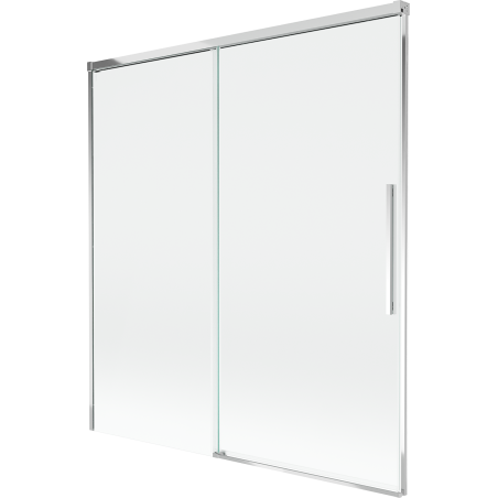 Mexen Rox posuvná vaňová zástena dvojkrídlová 150 x 150 cm, transparentná, chróm - 8C9-150-001-01-00
