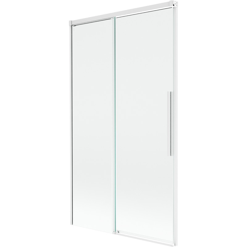 Mexen Rox dvojkrídlové zasúvacie vaňové zásteny 100 x 150 cm, transparentné, biele - 8C9-100-001-20-00