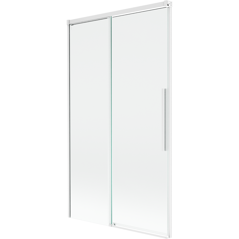 Mexen Rox vaňová zástena 2-krídlová posuvná 100 x 150 cm, transparentná, biela - 8C9-100-001-20-00