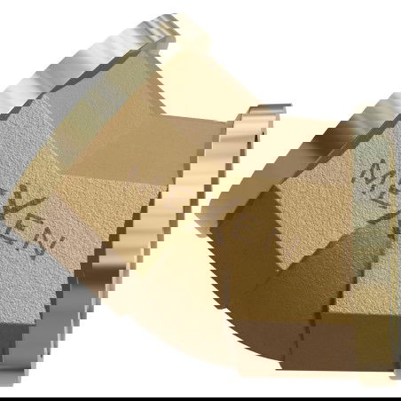 Mexen BRASS koleno 45° mosadzné 1 GW x 1 GW - W97424-1010