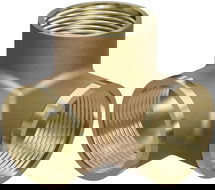 Mexen BRASS mosadzná odbočka 3D 1/2 GW x 1/2 GW x 1/2 GW - W97425-121212