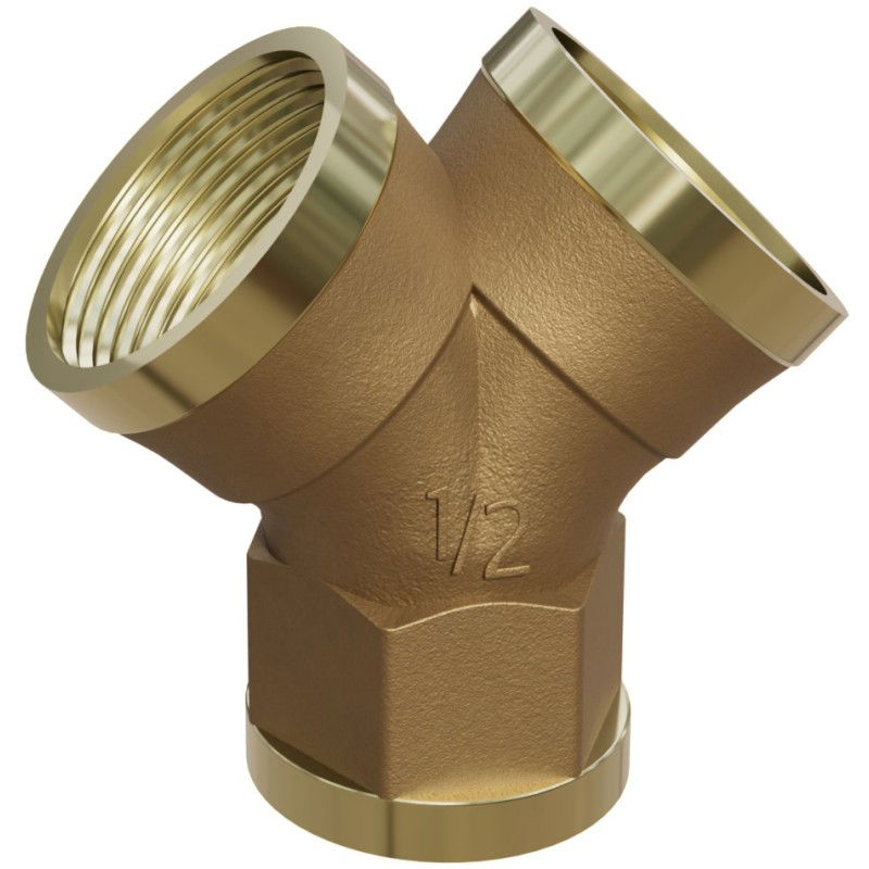 Mexen BRASS mosadzný Y tvar 1/2 GW x 1/2 GW x 1/2 GW - W97426-121212