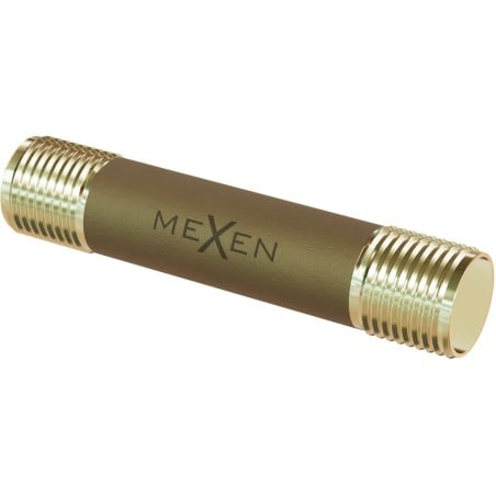 Mexen BRASS mosadzný nátrubok so závitom 1/2 GZ x 1/2 GZ, 50 mm - W97427-1212-50