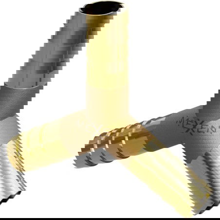 Mexen BRASS Y mosadzná tvarovka na hadicu 8 x 8 x 8 mm - W97429-080808