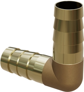 Mexen BRASS mosadzná koleno konektor pre hadicu 10 x 10 mm - W97431-1010