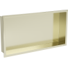 Mexen X-Wall-R výklenková polica s golierom 60 x 30 cm, zlatá kartáčovaná - 1950603010