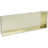 Mexen X-Wall-R závesná polička s golierom 90 x 30 cm, zlatá kartáčovaná - 1950903010