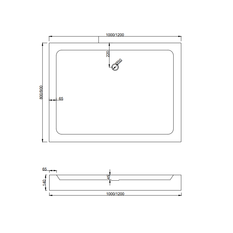 Mexen Apia sprchový kút posuvný 120 x 80 cm, biele pásy, chróm + vanička Rio - 840-120-080-01-20-4510