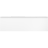 Mexen Orio kúpeľňová skrinka 160 cm s umývadlom Otis ľavým, 1S, 1D, biela matná - 91A13-16047-3-BBFF01-W18L01