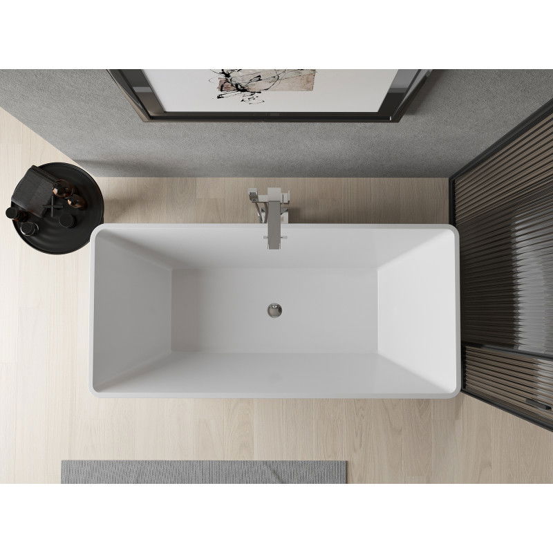 Mexen Malaga voľne stojaca vaňa 170 x 80 cm, biela - 51421708000