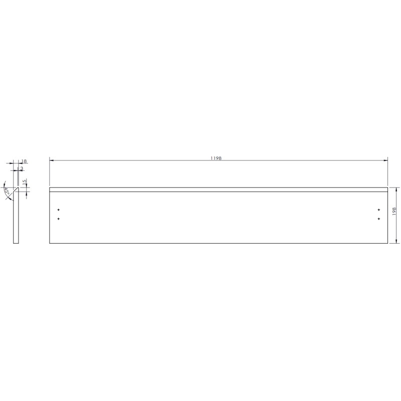 Mexen Orio kúpeľňová skrinka 160 cm s umývadlom Otis vpravo, 2S, 1D, grafit mat/biela mat - 91A13-16047-3-BBFFF66-W18P01