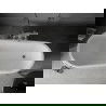 Mexen Retro voľne stojaca vaňa 170 x 75 cm, biela, chromové nožičky - 53251707500-00