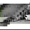 Mexen Retro voľne stojaca vaňa 170 x 75 cm, biela, chromové nožičky - 53251707500-00