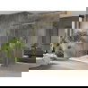 Mexen Omega sprchovací kút posuvný 130 x 80 cm, transparentný, zlatý + sprchová vanička Flat - 825-130-080-50-00-4010