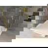 Mexen Omega sprchová kabína, posuvné dvere 130 x 80 cm, transparentnéné, zlatá + závesný bidet Flat - 825-130-080-50-00-4010