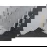 Mexen Pretoria sprchový kút 90 x 120 cm, priehľadný, chróm + sprchová vanička Flat - 852-090-120-01-00-4010